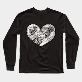 Skeleton lovers. Long Sleeve T-Shirt